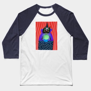 Fortune teller cat Baseball T-Shirt